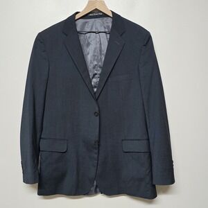 Berluti Paris Charcoal Gray Blazer Jacket‎ Super 180's Wool Sz 52R (US 42) Italy